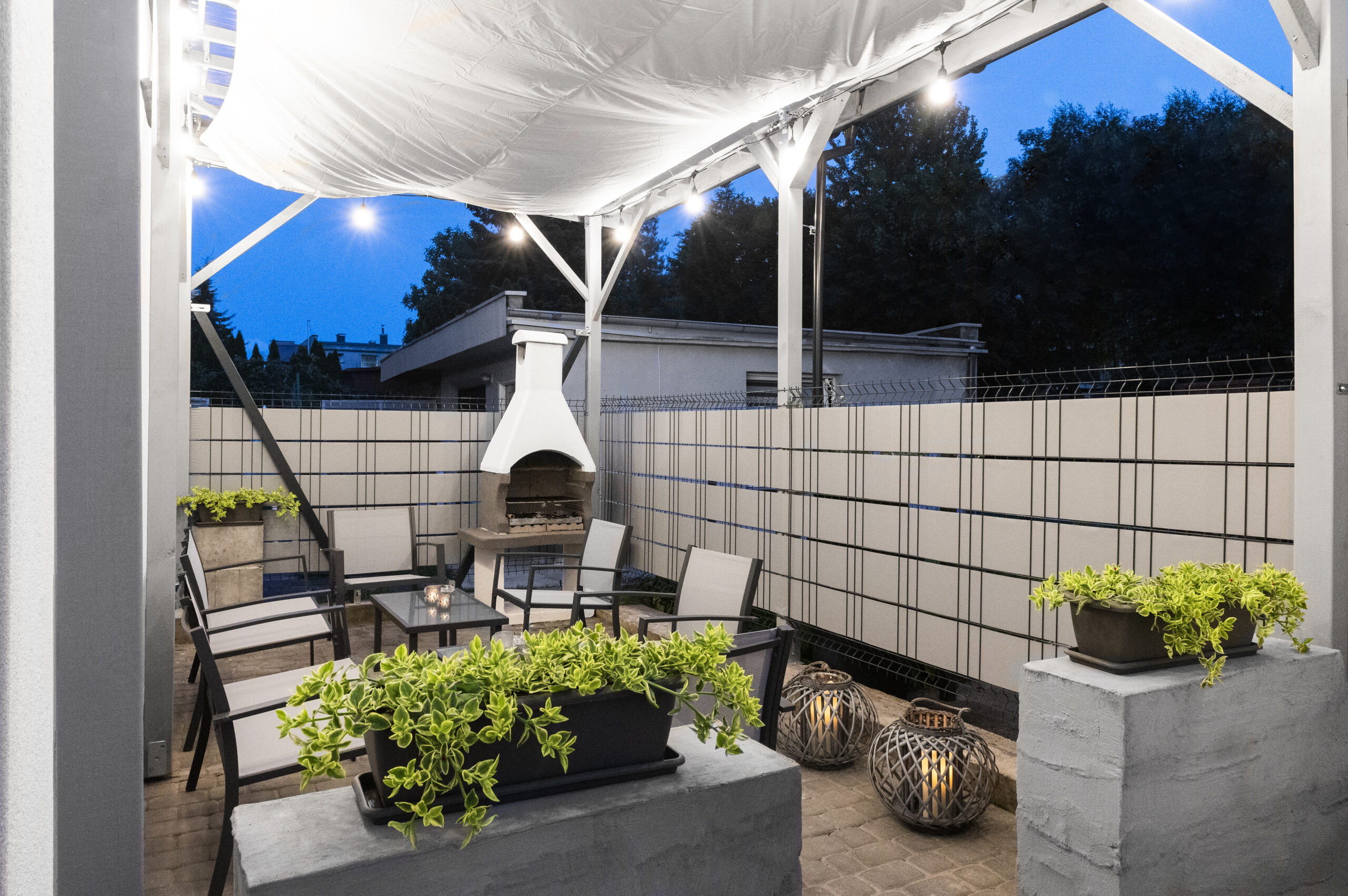 Apartament z tarasem Casa Blanca
